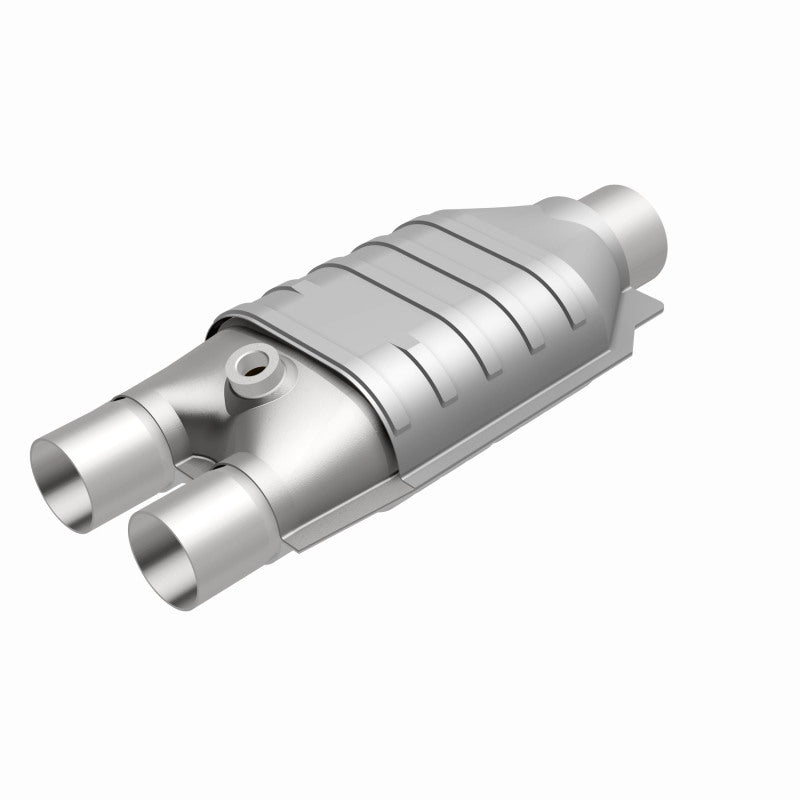 MagnaFlow Conv Univ 2/2.5 D/S Single O2 FED Magnaflow Catalytic Converter Universal  AXOPROS