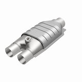 MagnaFlow Conv Univ 2/2.5 D/S Single O2 FED Magnaflow Catalytic Converter Universal  AXOPROS