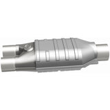 MagnaFlow Conv Univ 2/2.5 D/S Single O2 FED Magnaflow Catalytic Converter Universal  AXOPROS