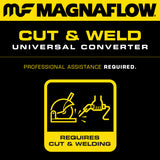 MagnaFlow Conv Univ 2.25 *Illegal in CA* Magnaflow Catalytic Converter Universal  AXOPROS