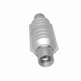 MagnaFlow Conv Univ 2.25in Inlet/Outlet Center/Center Round 11in Body L x 5.125in W x 15in Overall L Magnaflow Catalytic Converter Universal  AXOPROS