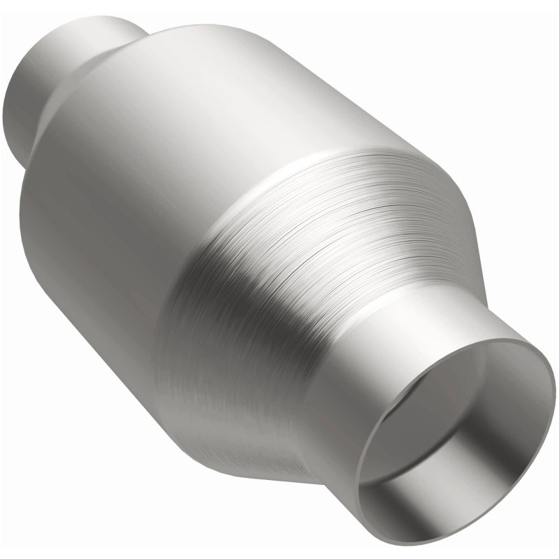 MagnaFlow Conv Univ 2.25in Inlet/Outlet Center/Center Round Magnaflow Catalytic Converter Universal  AXOPROS