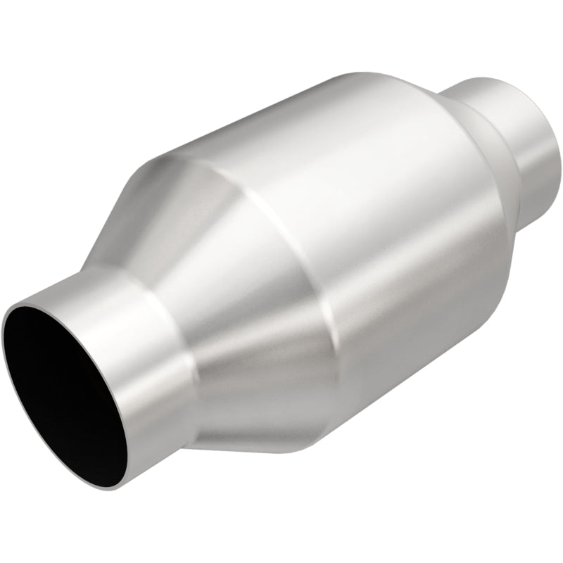 MagnaFlow Conv Univ 2.25in Inlet/Outlet Center/Center Round Magnaflow Catalytic Converter Universal  AXOPROS