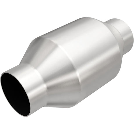 MagnaFlow Conv Univ 2.25in Inlet/Outlet Center/Center Round Magnaflow Catalytic Converter Universal  AXOPROS