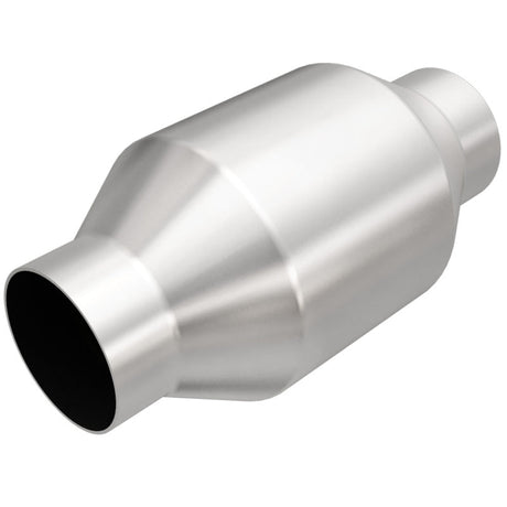 MagnaFlow Conv Univ 2.25in Inlet/Outlet Center/Center Round Magnaflow Catalytic Converter Universal  AXOPROS