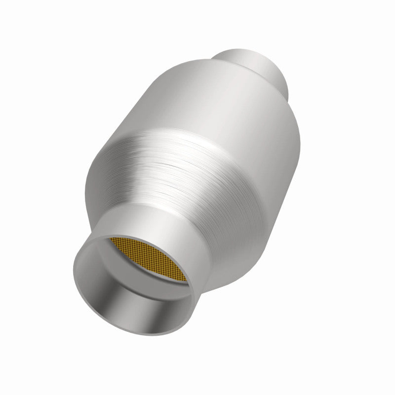 MagnaFlow Conv Univ 2.25inch C/C Met. Magnaflow Catalytic Converter Universal  AXOPROS