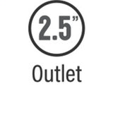 MagnaFlow Muffler Mag 409SS 22X5X11 2.5/2.5X3 Magnaflow Muffler  AXOPROS