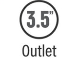 MagnaFlow Muffler MAG 409SS 5x11x22 3.5 Magnaflow Muffler  AXOPROS