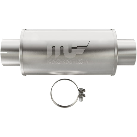 MagnaFlow Muffler Mag DSL SS 7x7x14 4in Inlet 4in Outlet Magnaflow Muffler  AXOPROS