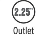 MagnaFlow Muffler Mag SS 14X4X9 2.25 D/D Magnaflow Muffler  AXOPROS