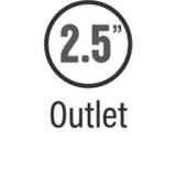 MagnaFlow Muffler Mag SS 14X4X9 2.5 O/C Magnaflow Muffler  AXOPROS