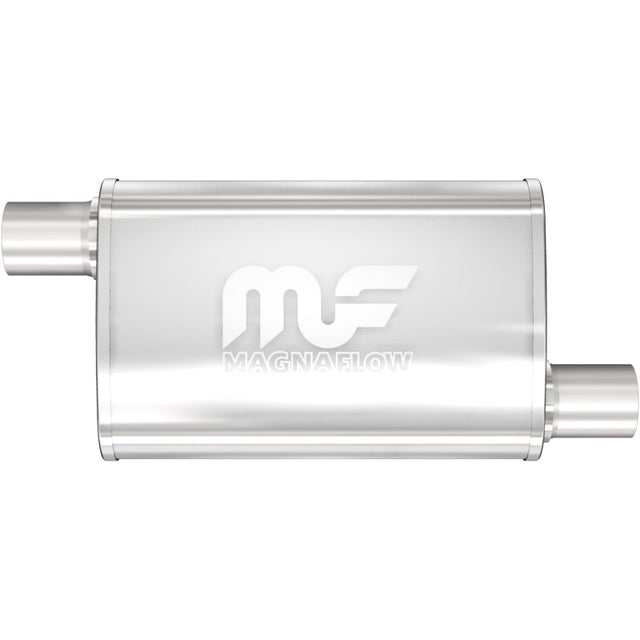 MagnaFlow Muffler Mag SS 14X4X9 2.5/2.5 O/O Magnaflow Muffler  AXOPROS