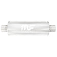 MagnaFlow Muffler Mag SS 14X6X6 2.5 C/C- Not Polished Magnaflow Muffler  AXOPROS