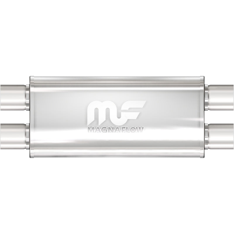 MagnaFlow Muffler Mag SS 18X5X8 2.5 D/D Magnaflow Muffler  AXOPROS