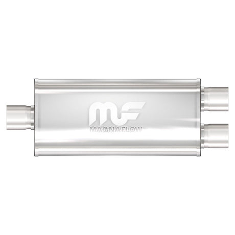 MagnaFlow Muffler Mag SS 18X5X8 3X2.5/2.5 C/D Magnaflow Muffler  AXOPROS