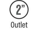 MagnaFlow Muffler Red Pack Series Glasspack 3.5in Rd 22in Body Length 2in/2in Inlet/Outlet Magnaflow Muffler  AXOPROS