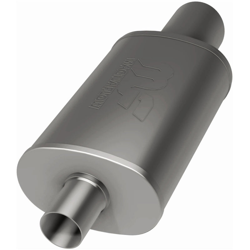 MagnaFlow Muffler W/Tip Mag SS 14X5X8 2.25/4. Magnaflow Muffler  AXOPROS