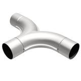 MagnaFlow Smooth Trans T 2.50inch SS 90/90 deg. Magnaflow Connecting Pipes  AXOPROS