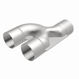 MagnaFlow Smooth Trans Y 2.50inch SS 90 deg. Magnaflow Y Pipes  AXOPROS