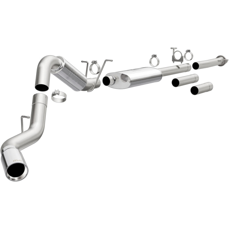 MagnaFlow Stainless Cat-Back Exhaust 2015 Chevy Silverado 2500HD 6.0L P/S Rear Exit 5in Magnaflow Catback  AXOPROS