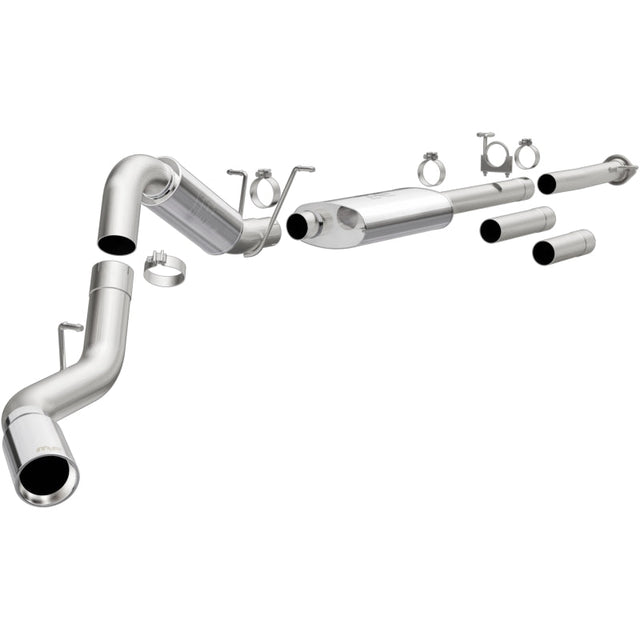 MagnaFlow Stainless Cat-Back Exhaust 2015 Chevy Silverado 2500HD 6.0L P/S Rear Exit 5in Magnaflow Catback  AXOPROS
