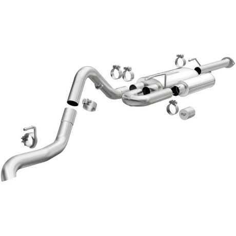 MagnaFlow Stainless Overland Cat-Back Exhaust 16-21 Toyota Tacoma Magnaflow Catback  AXOPROS