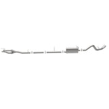 MagnaFlow Sys C/B 11-15 Ford Super Duty F250 6.2L EC CC, SS 3.5in Single Rear Pass Side Ext 5in Tip Magnaflow Catback  AXOPROS