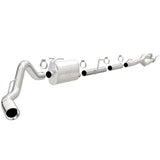 MagnaFlow Sys C/B 11-15 Ford Super Duty F250 6.2L EC CC, SS 3.5in Single Rear Pass Side Ext 5in Tip Magnaflow Catback  AXOPROS