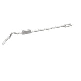 MagnaFlow Sys C/B 11-15 Ford Super Duty F250 6.2L EC CC, SS 3.5in Single Rear Pass Side Ext 5in Tip Magnaflow Catback  AXOPROS