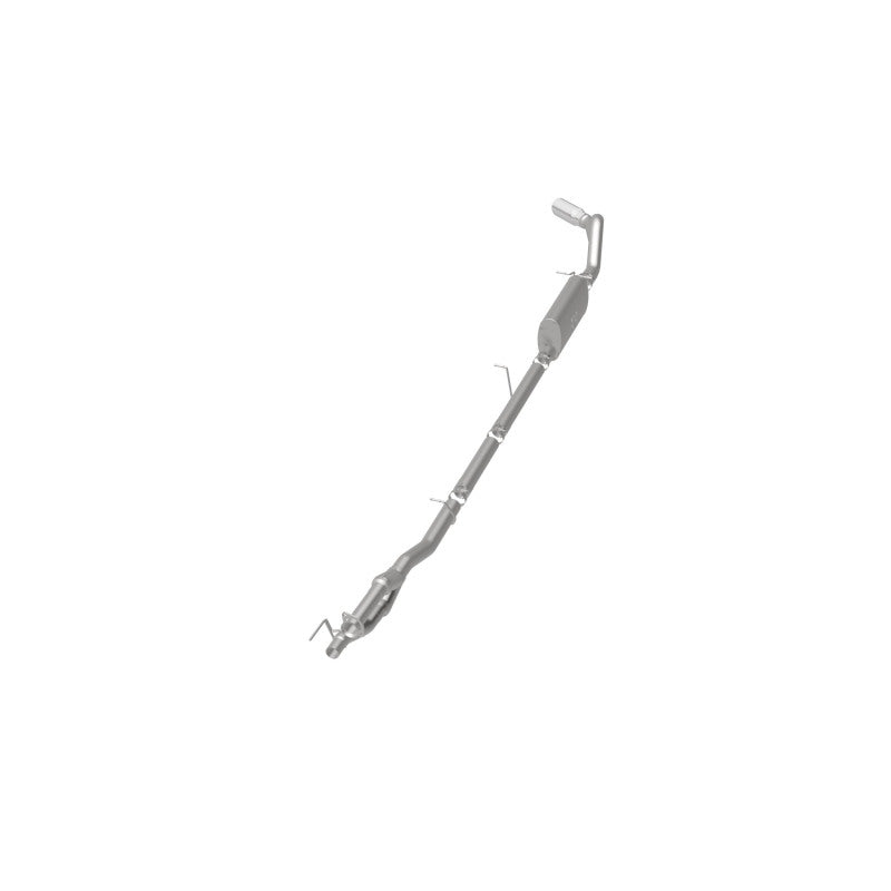 MagnaFlow Sys C/B 11-15 Ford Super Duty F250 6.2L EC CC, SS 3.5in Single Rear Pass Side Ext 5in Tip Magnaflow Catback  AXOPROS