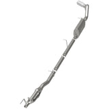 MagnaFlow Sys C/B 11-15 Ford Super Duty F250 6.2L EC CC, SS 3.5in Single Rear Pass Side Ext 5in Tip Magnaflow Catback  AXOPROS