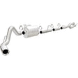 MagnaFlow Sys C/B 11-15 Ford Super Duty F250 6.2L EC CC, SS 3.5in Single Rear Pass Side Ext 5in Tip Magnaflow Catback  AXOPROS