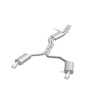 MagnaFlow Sys C/B 12-15 Audi A6 / A7 3.0L V6 SS 2.5in Dual Split Rear Ext 4in Tips Magnaflow Catback  AXOPROS