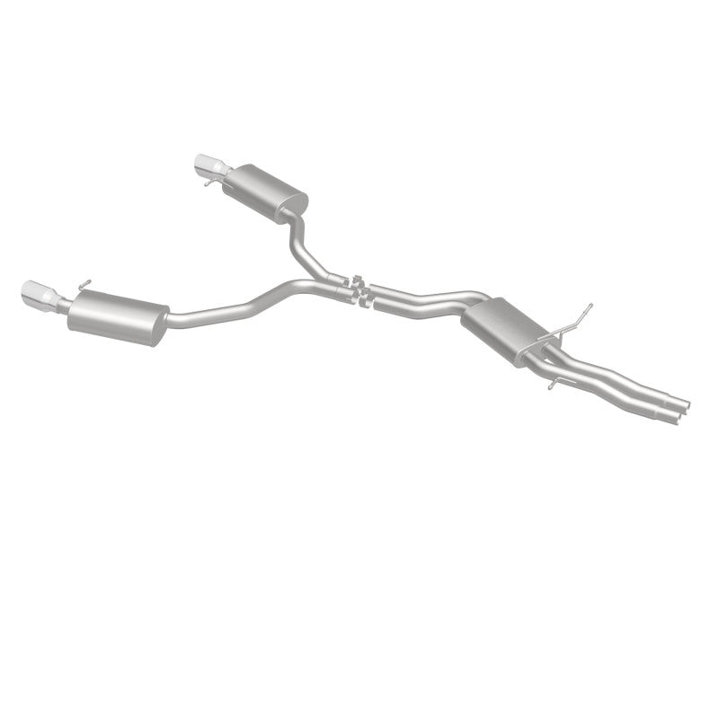 MagnaFlow Sys C/B 12-15 Audi A6 / A7 3.0L V6 SS 2.5in Dual Split Rear Ext 4in Tips Magnaflow Catback  AXOPROS