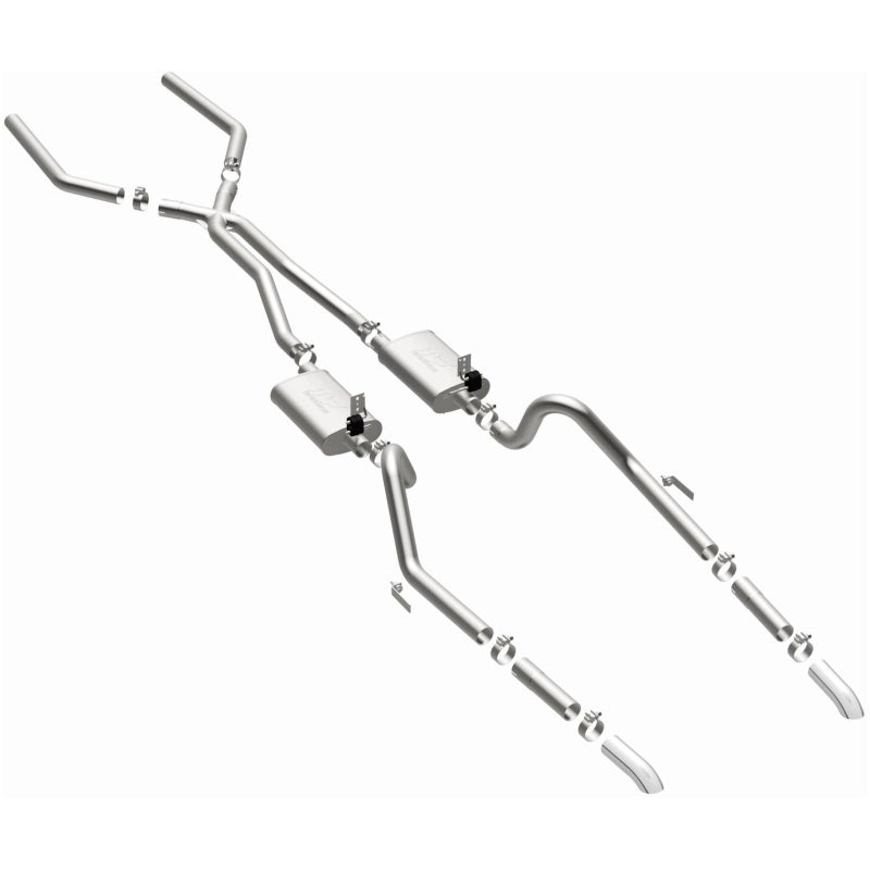 MagnaFlow Sys C/B 64-66 Ford Mustang 2.5inch Magnaflow Catback  AXOPROS