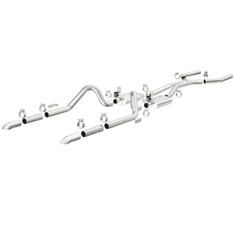 MagnaFlow Sys C/B 64-66 Ford Mustang 2.5inch Magnaflow Catback  AXOPROS