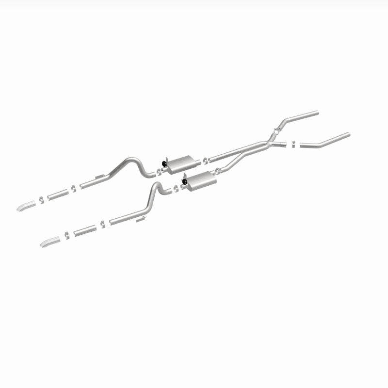 MagnaFlow Sys C/B 64-66 Ford Mustang 2.5inch Magnaflow Catback  AXOPROS