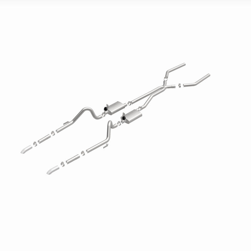 MagnaFlow Sys C/B 64-66 Ford Mustang 2.5inch Magnaflow Catback  AXOPROS