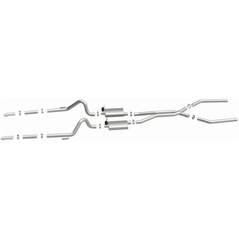 MagnaFlow Sys C/B 64-66 Ford Mustang 2.5inch Magnaflow Catback  AXOPROS