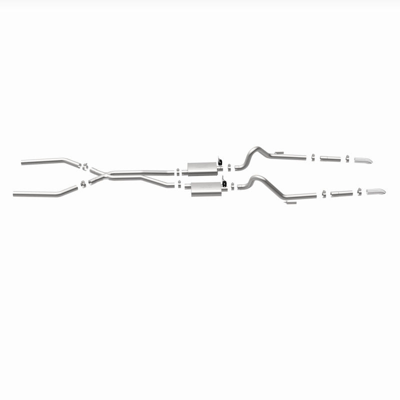 MagnaFlow Sys C/B 64-66 Ford Mustang 2.5inch Magnaflow Catback  AXOPROS