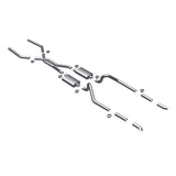 MagnaFlow SYS C/B 67-70 Mustang 2.50inch w/Tru-X Magnaflow Catback  AXOPROS