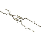 MagnaFlow SYS C/B 67-70 Mustang 2.50inch w/Tru-X Magnaflow Catback  AXOPROS