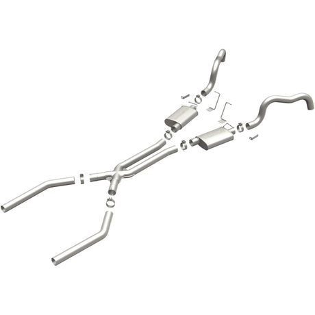 MagnaFlow Sys C/B 67-72 GM F-Body 3inch Std Magnaflow Catback  AXOPROS