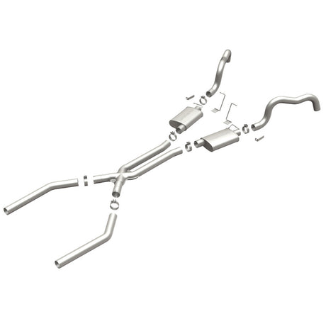 MagnaFlow Sys C/B 67-72 GM F-Body 3inch Std Magnaflow Catback  AXOPROS