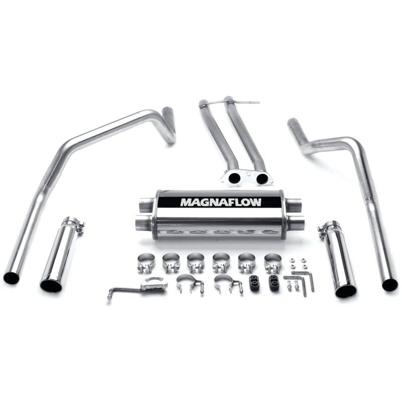 MagnaFlow Sys GM Trucks Duals 96-98 5.7L Ext Magnaflow Catback  AXOPROS