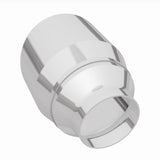 MagnaFlow Tip Stainless Double Wall Round Single Outlet Polished 4.5in DIA 2.5in Inlet 5.75in Length Magnaflow Tips  AXOPROS