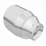 MagnaFlow Tip Stainless Double Wall Round Single Outlet Polished 4.5in DIA 2.5in Inlet 5.75in Length Magnaflow Tips  AXOPROS