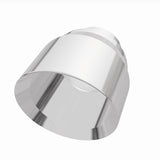 MagnaFlow Tip Stainless Double Wall Round Single Outlet Polished 4.5in DIA 2.5in Inlet 5.75in Length Magnaflow Tips  AXOPROS