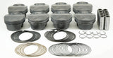 Mahle MS Piston Set SBF 302ci 3.630in Bore 3.65in Stroke 5.933in Rod .866 Pin 3cc 11.2 CR Set of 8 Mahle Piston Sets - Forged - 8cyl  AXOPROS