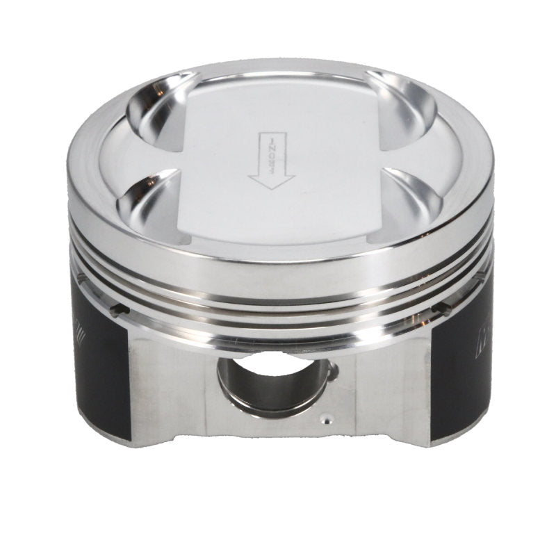 Manley 03-06 Evo 8/9 (7 Bolt 4G63T) 85mm STD Bore 8.5:1 Dish Pistons w/ Rings Manley Performance Piston Sets - Forged - 4cyl  AXOPROS